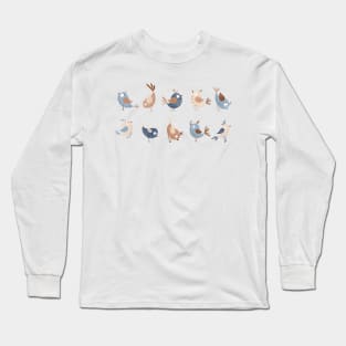 Blue birds Tee Long Sleeve T-Shirt